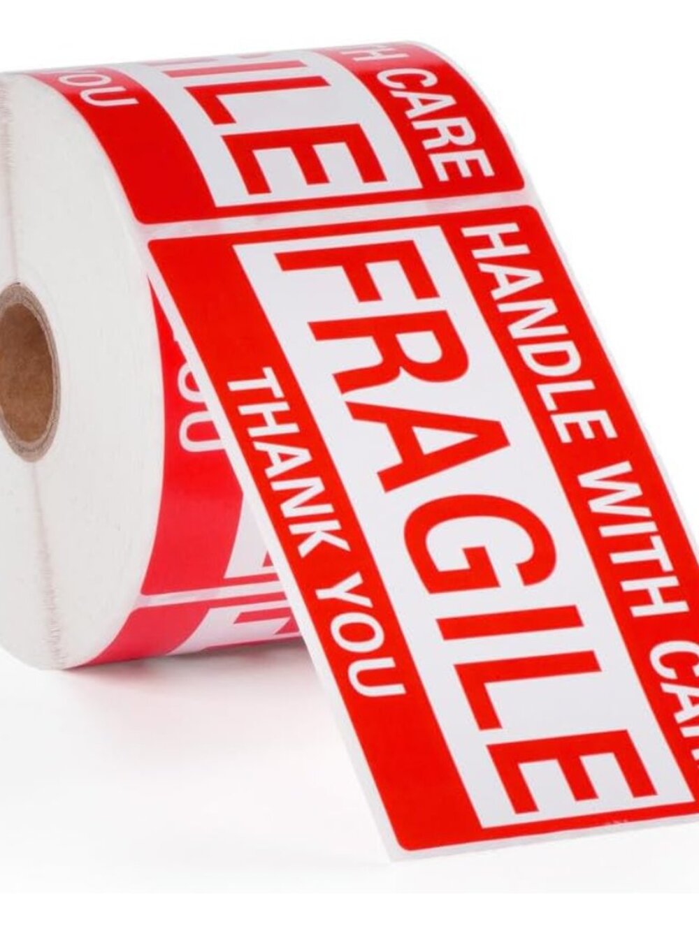 3 x 5 Inch Fragile Stickers Handle with Care 500 Permanent Adhesive Fragile Stic